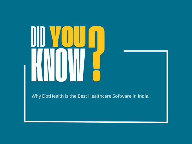 Best healthcare software in India